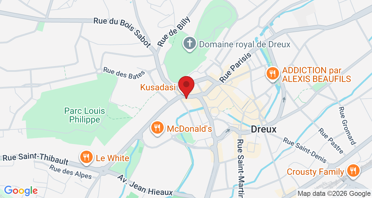 Carte de localisation Savelys Dreux