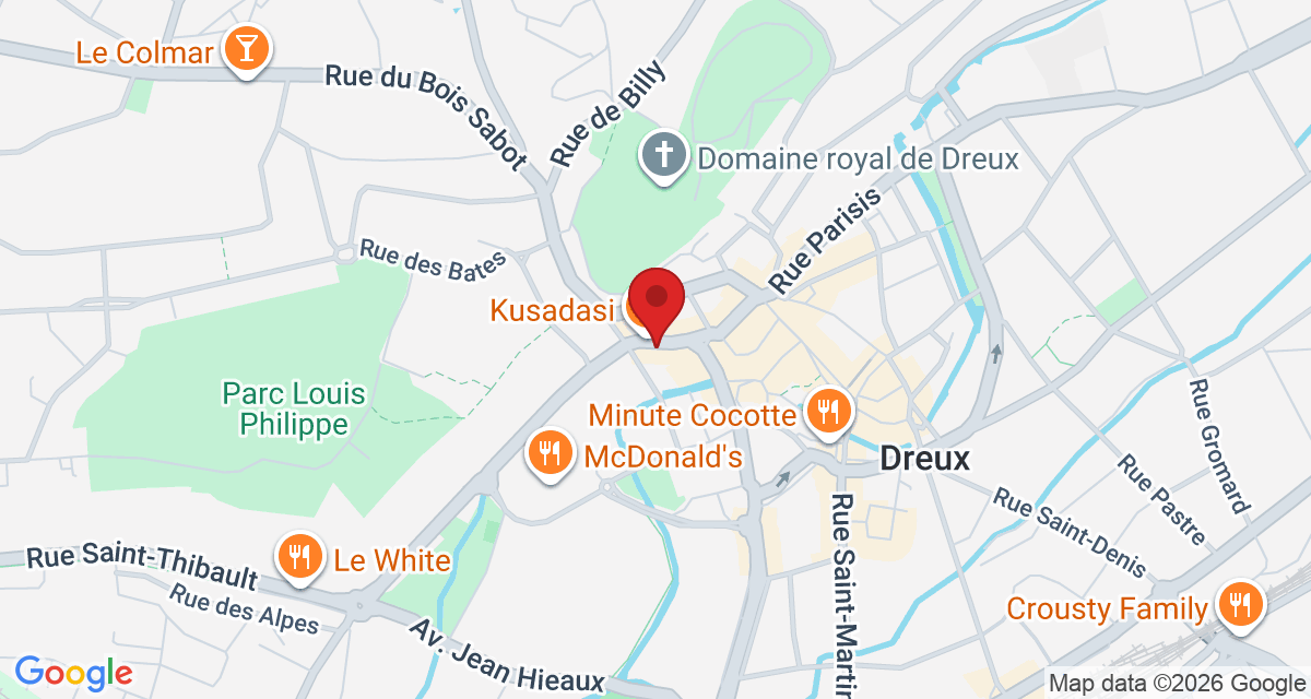 Carte de localisation Savelys Dreux