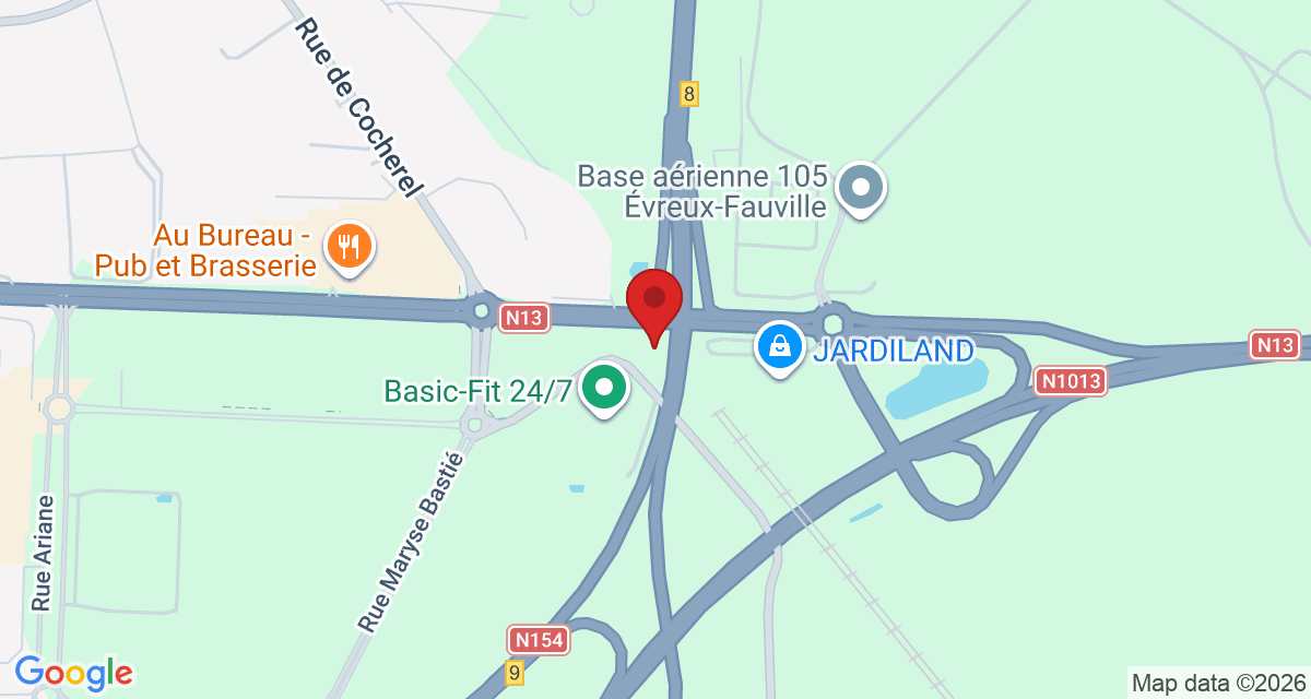 Carte de localisation Savelys Evreux