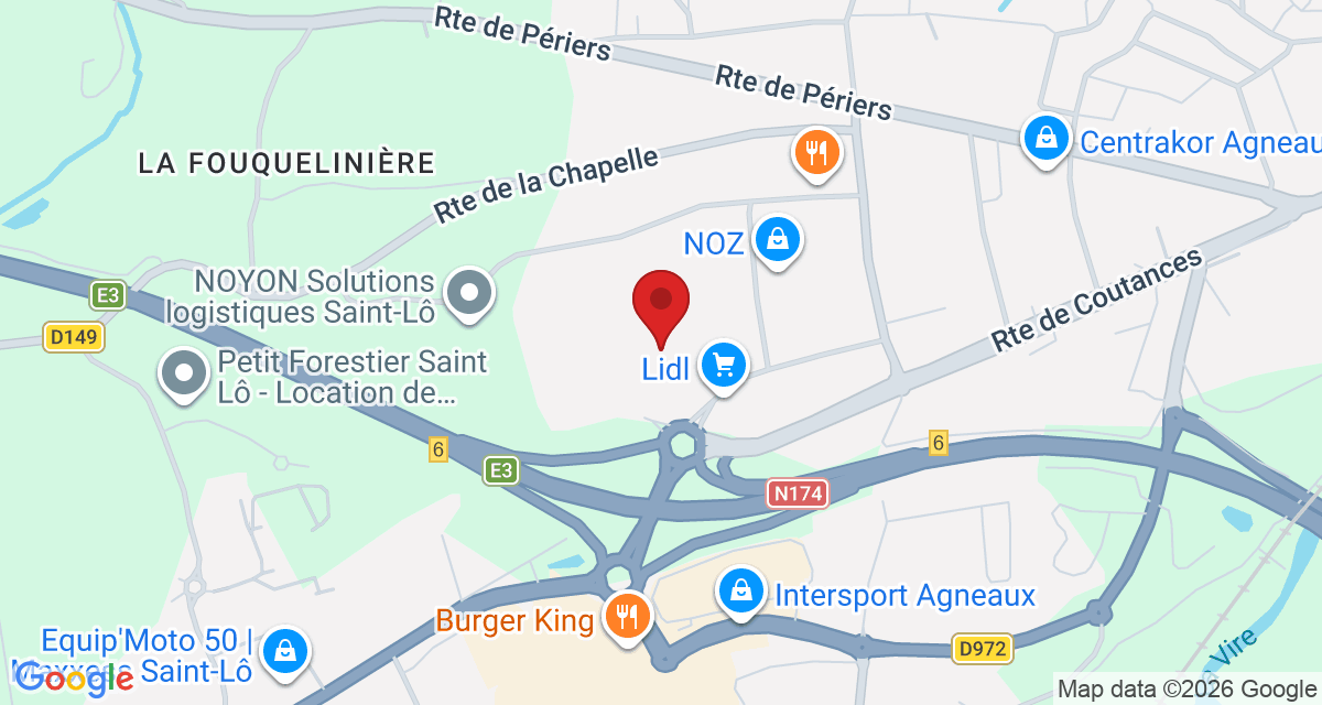 Carte de localisation Savelys Saint-Lo