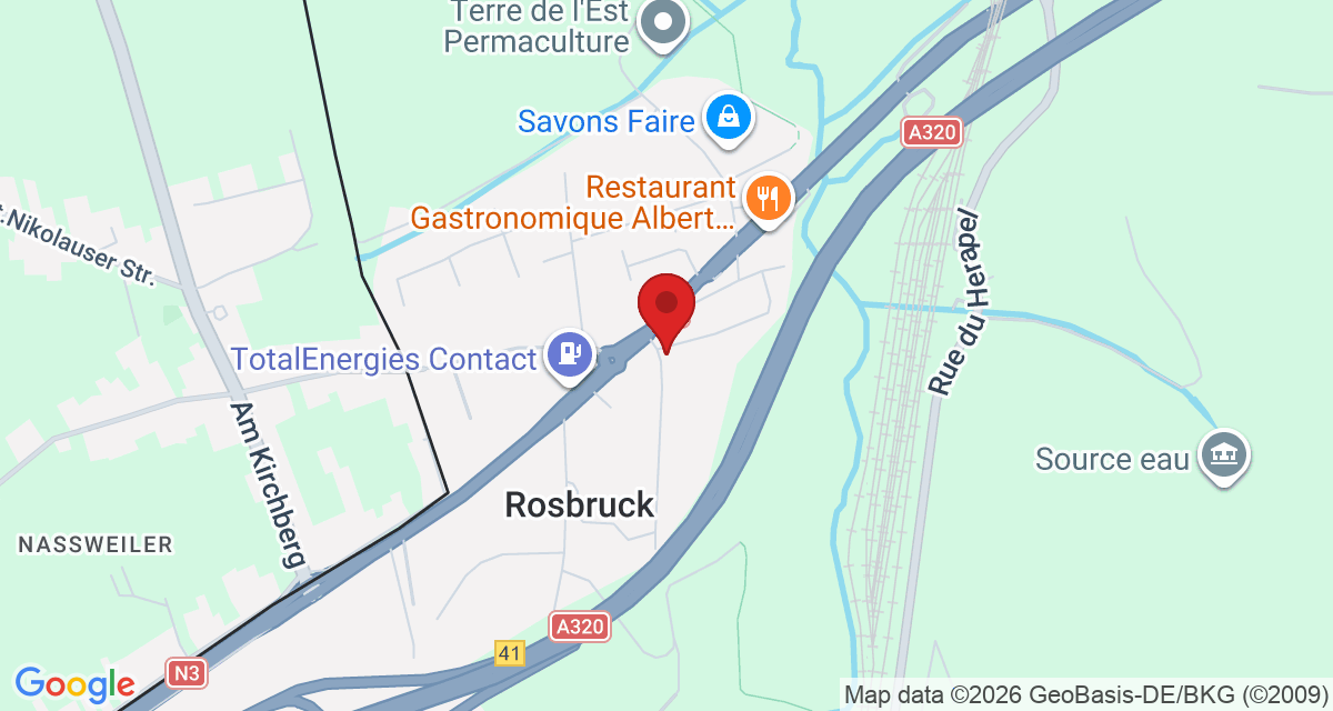 Carte de localisation Savelys Forbach