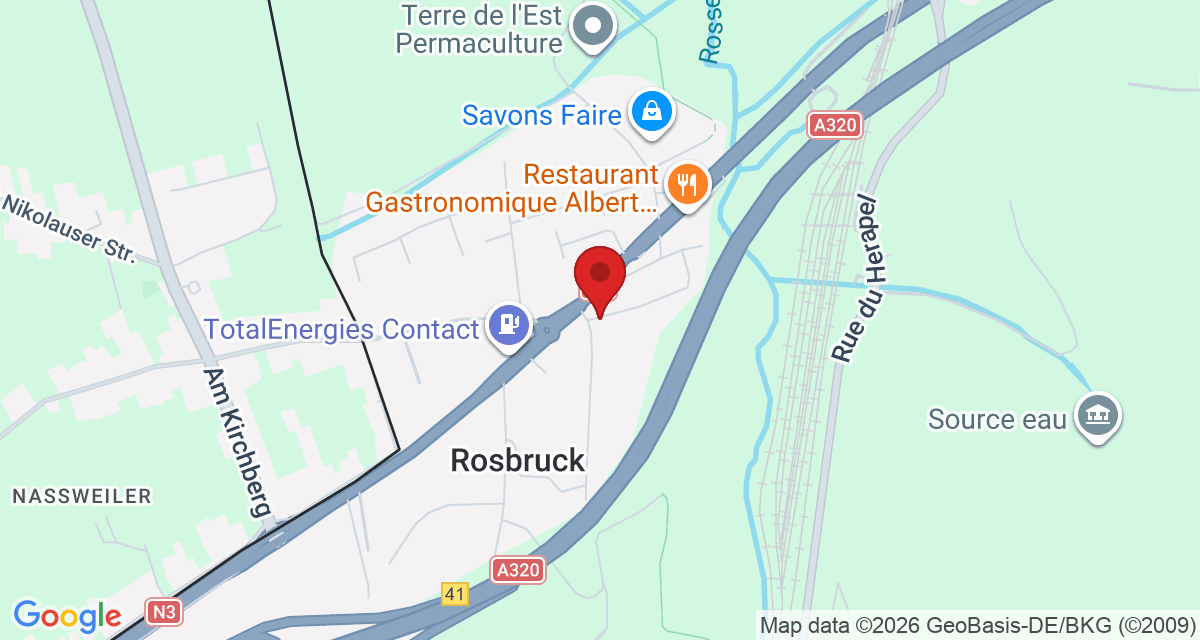 Carte de localisation Savelys Forbach