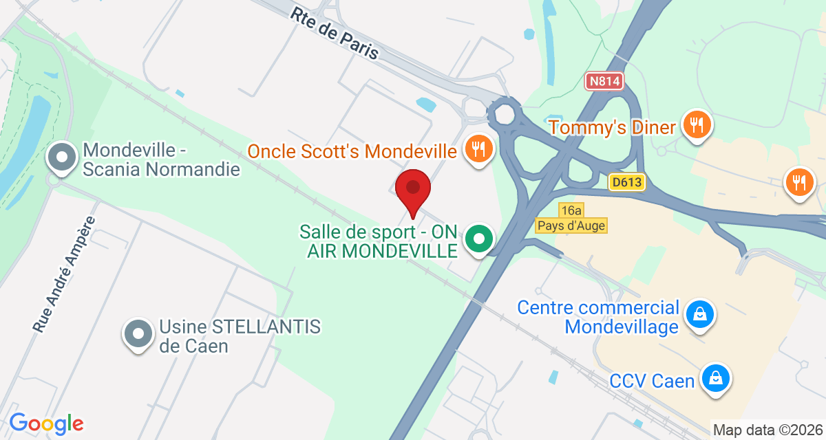 Carte de localisation Savelys Caen