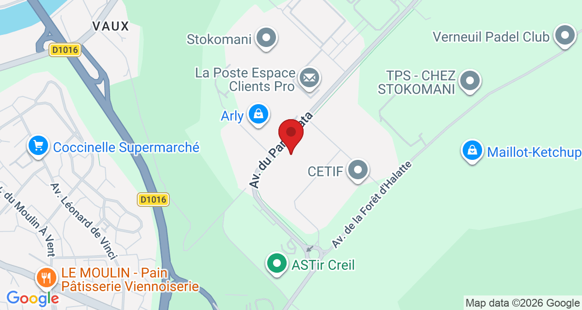 Carte de localisation Savelys Creil