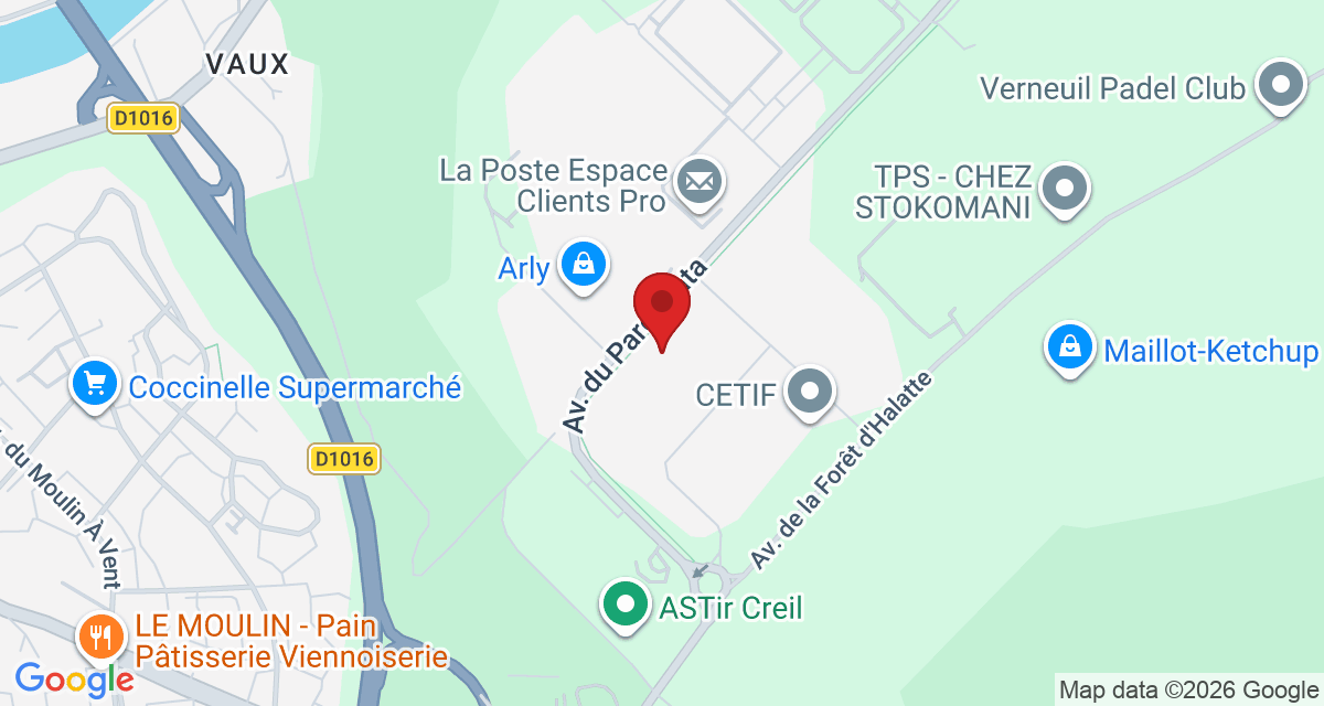 Carte de localisation Savelys Creil