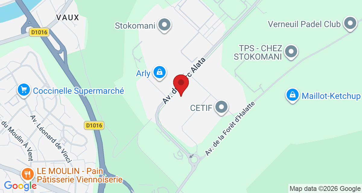 Carte de localisation Savelys Creil