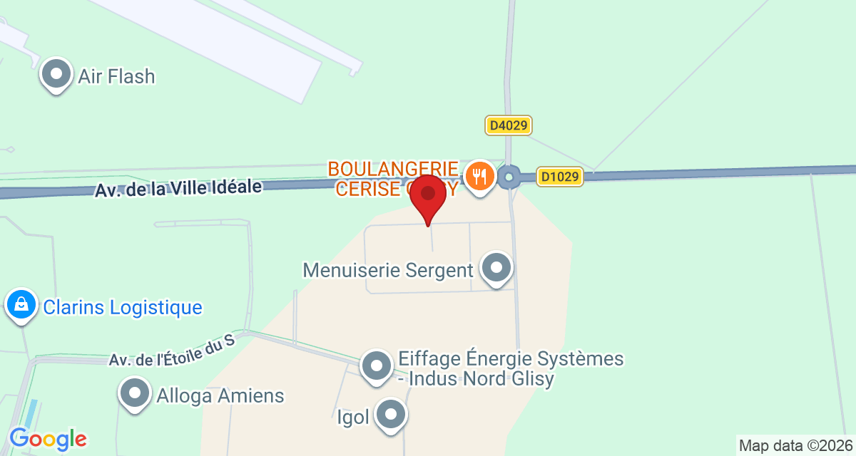 Carte de localisation Savelys Amiens