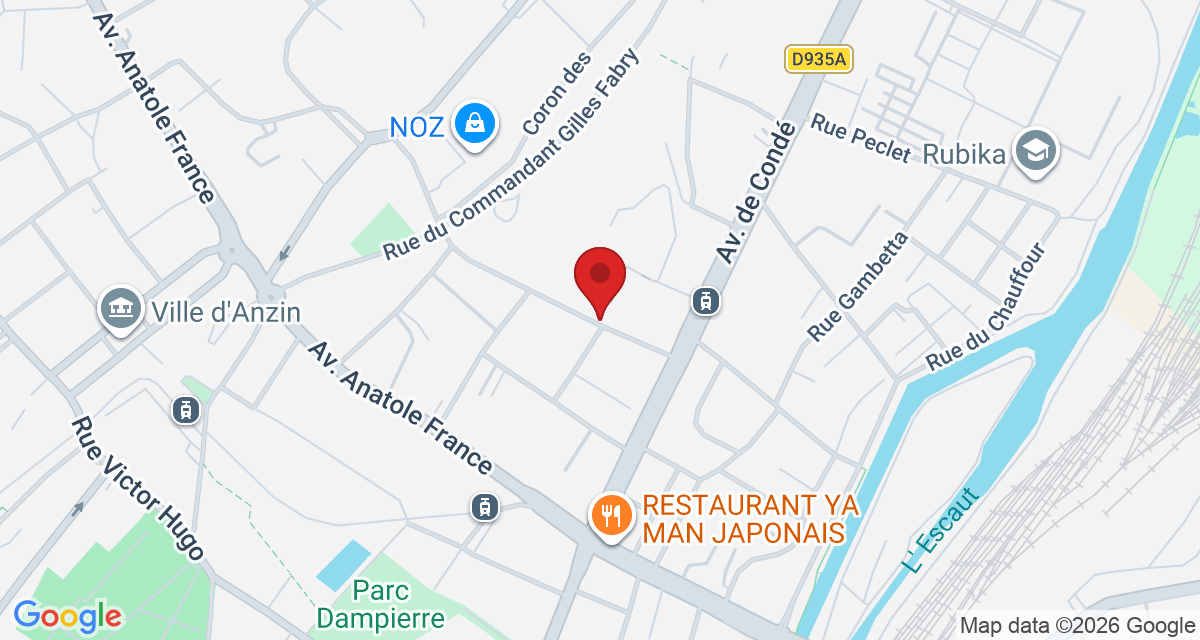Carte de localisation Savelys Valenciennes
