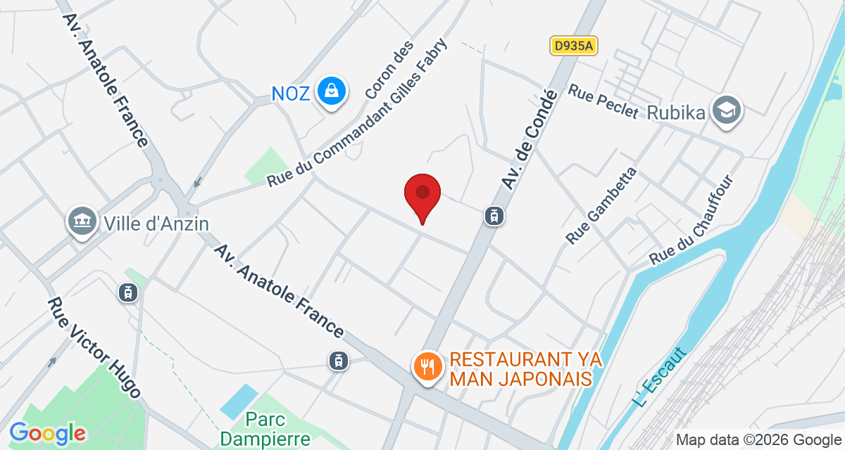 Carte de localisation Savelys Valenciennes