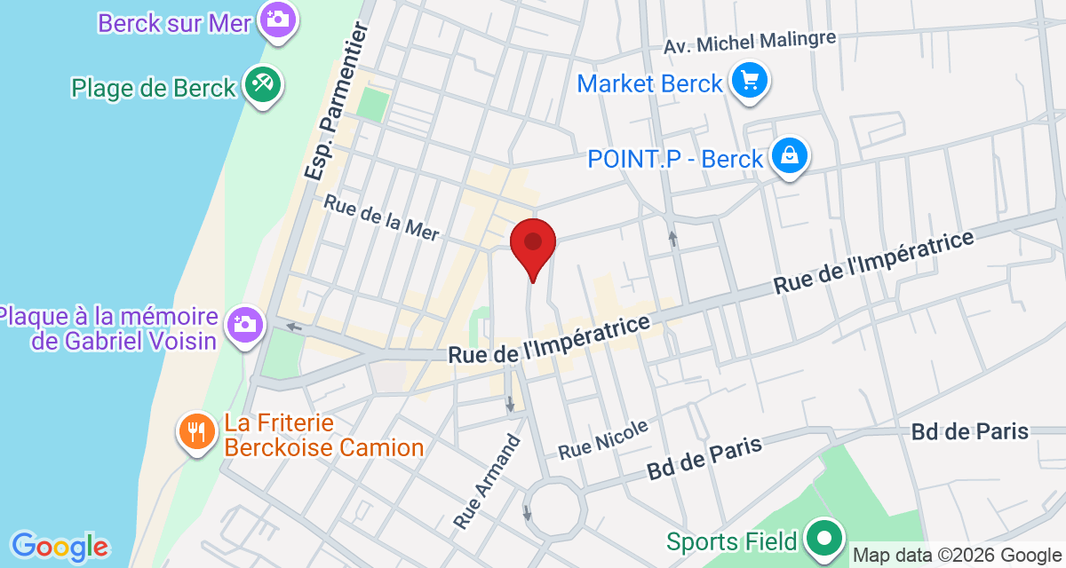 Carte de localisation Savelys Berck