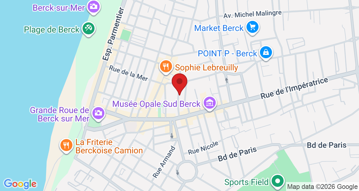 Carte de localisation Savelys Berck