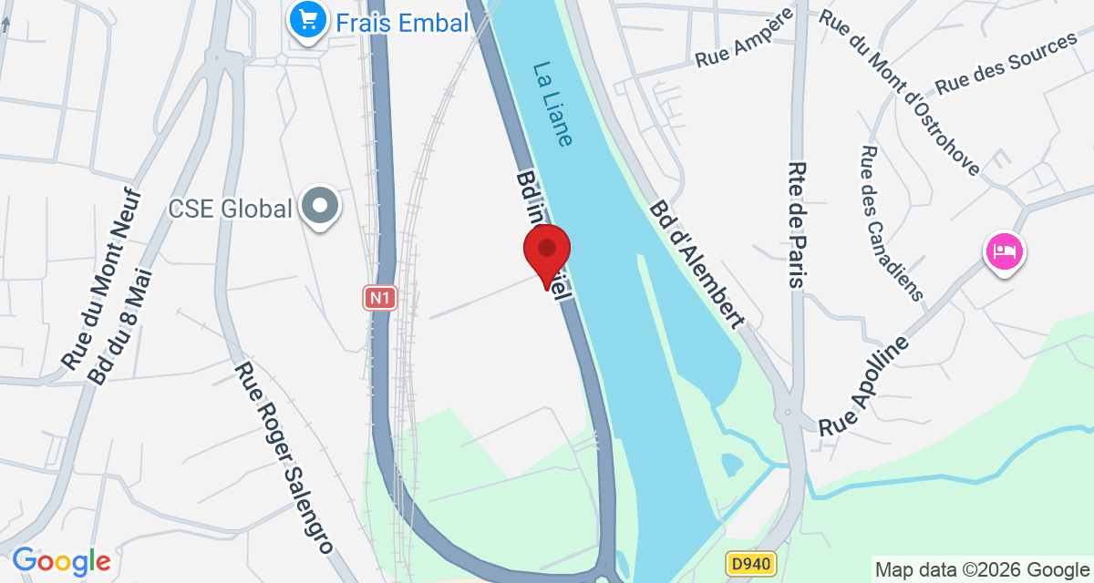 Carte de localisation Savelys Boulogne